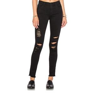 Frame Denim Le High Skinny Jefferson Noir Jeans 29
